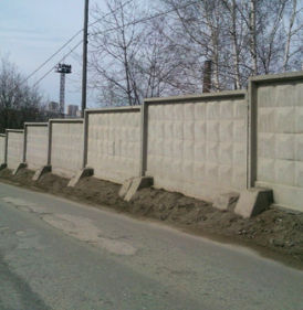 
Железобетонный забор Стандарт