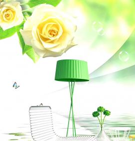 Желтые фотообои - тип 4