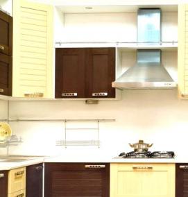 Жидкие обои для стен на кухне - тип 2