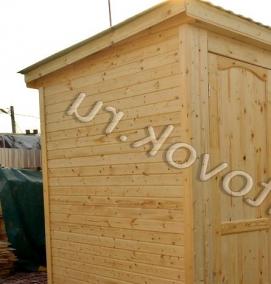 Жилой хозблок для дачи - вариант 4