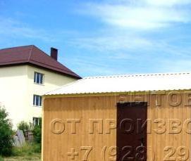 Жилой модуль бытовка - вариант 1