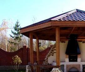 Зимние беседки из бруса - тип 4