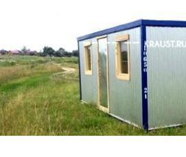 Зимние бытовки с печкой - модель 1