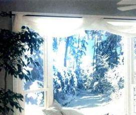 Зимние и летние пластиковые окна - вариант 4