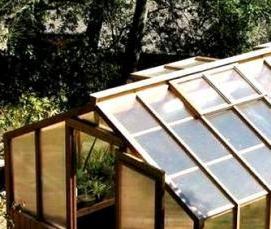 Зимние отапливаемые теплицы - модель 3