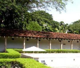 Зимний сад с бассейном - модель 1