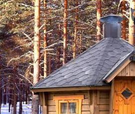 Зимняя беседка для дачи - тип 3