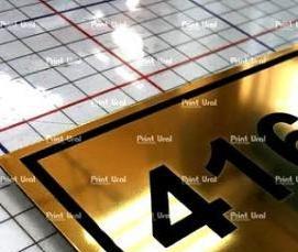 Золотое оргстекло - тип 1