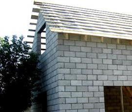 Алексинский керамзитобетонный блок - тип 2