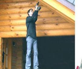 Алюминиевая четырехсекционная шарнирная лестница - тип 2