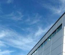 Алюминиевые фасады зданий - вариант 4