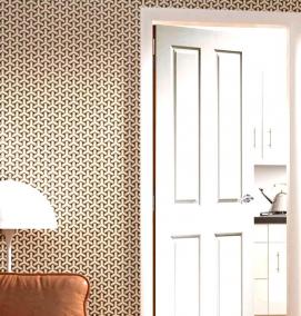 Алюминиевые межкомнатные двери в квартиру - вариант 1