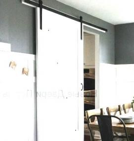 Амбарная раздвижная дверь - тип 4