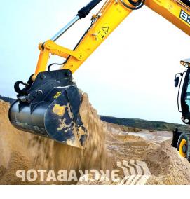Аренда колесного экскаватора с грейферным ковшом - вариант 4