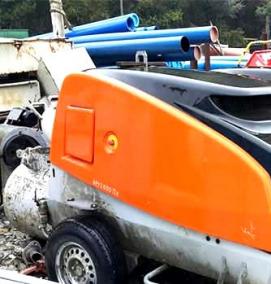 Аренда оборудования для полусухой стяжки пола - модель 3