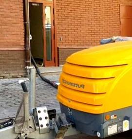 Аренда оборудования для полусухой стяжки пола - модель 2