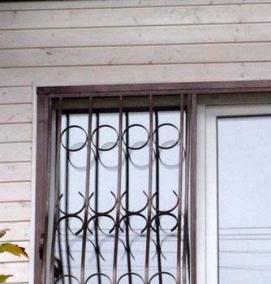 Автоматические решетки на окна - модель 2