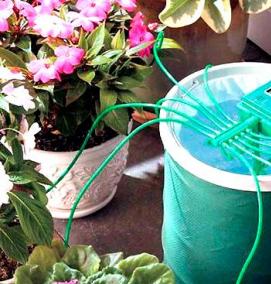 Автоматический полив растений - вариант 4