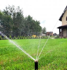 Автоматический полив участка - вариант 4