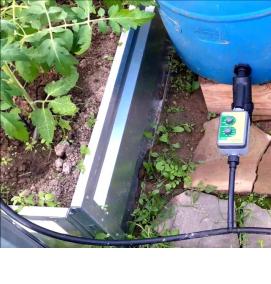 Автоматический полив в теплице - вариант 3