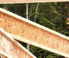 Балка OSB двутавровая - вариант 1