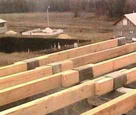 Балки перекрытия - модель 3