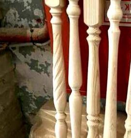 Балясины из сосны - вариант 2