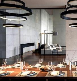 Белые потолочные светильники - вариант 1