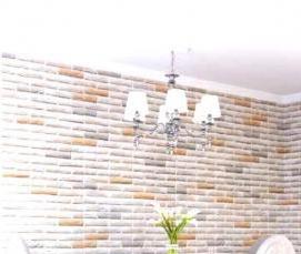 Белый кирпич пвх - тип 1