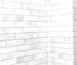 Белый кирпич пвх - тип 3