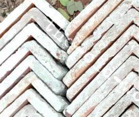 Белый старинный кирпич - модель 1