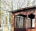 Беседка шестигранная из профильной трубы Кисловодск