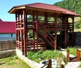 Беседка с камином и мангалом - вариант 3