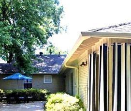 Беседка со шторами - вариант 1