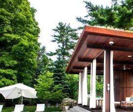 Беседка со шторами - вариант 4