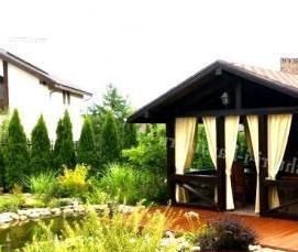 Беседка со шторами - вариант 3