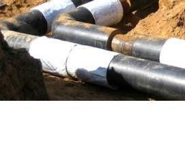 Бесканальная прокладка труб - вариант 2