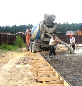 Бетон для ленточного фундамента - вариант 4