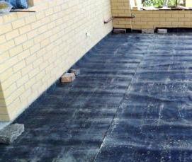 Бетонная гидроизоляция балкона - вариант 3