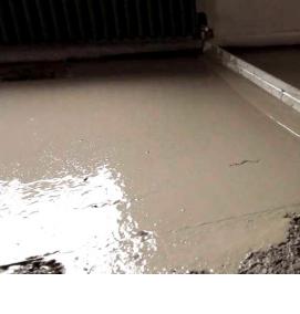 Бетонная стяжка пола - вариант 1