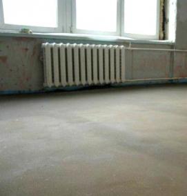 Бетонная стяжка пола - вариант 3