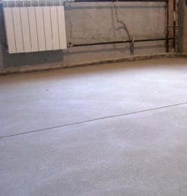 Бетонная стяжка пола - вариант 2