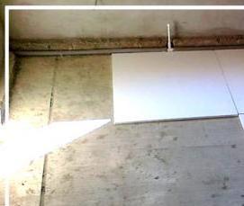 Бетонная стяжка в гараже - модель 2