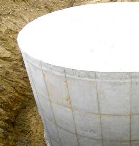 Бетонные емкости для воды - вариант 3