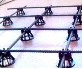 Бетонные фиксаторы арматуры - модель 1