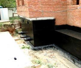 Битумно латексная гидроизоляция - вариант 2