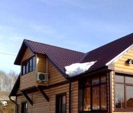 Блок-хаус Лиственница - вариант 4