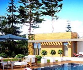 Блок газобетонный 100 на 250 на 625 мм - модель 1