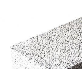 Блок перегородочный керамзитобетонный полнотелый - вариант 2