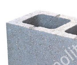 Блок стеновой пескоцементный - тип 3